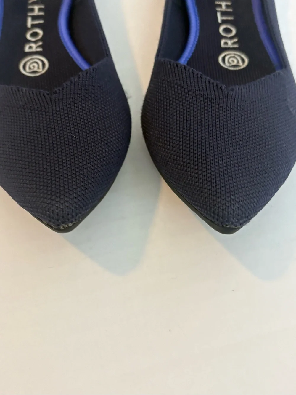 Rothy's Navy The Point Knit Flats - Women's 7.5